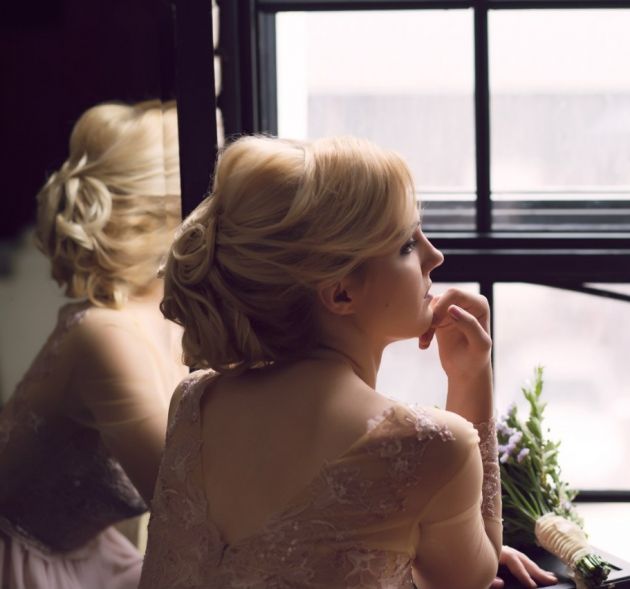Свадебный образ прическа+макияж Scarlet. Premium стилист Наиля Рустамова.
