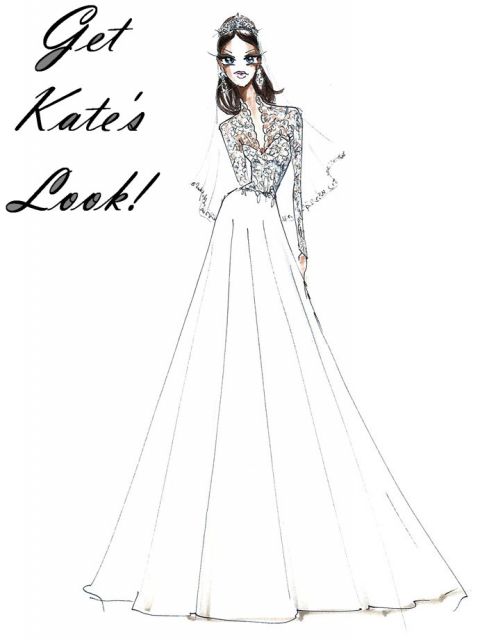 Свадебное платье Aire Barcelona Kate Middleton dress напрокат