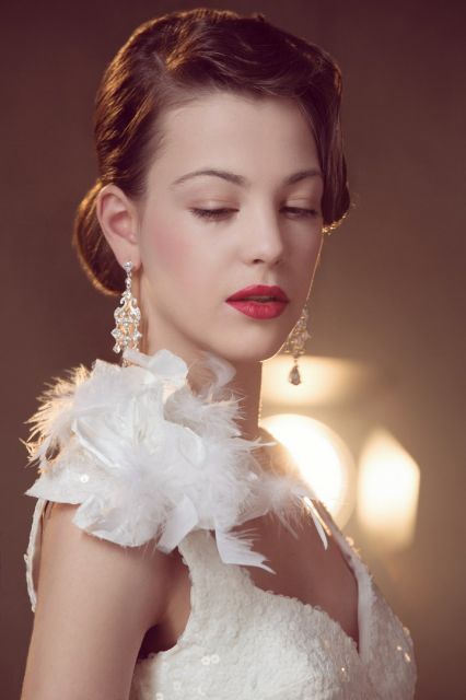 Свадебный образ прическа+макияж Hollywood. Premium стилист Наиля Рустамова.